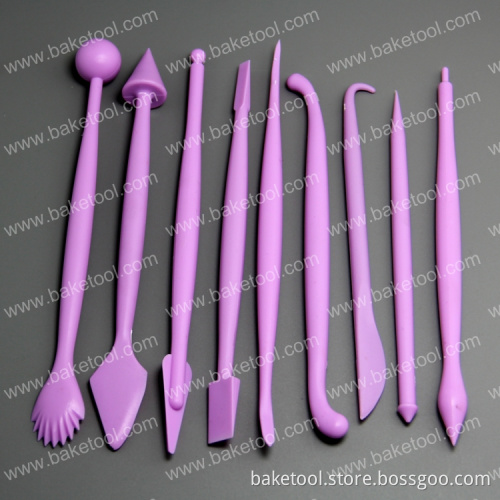 9pcs cake modelling tool set cake decoration tool